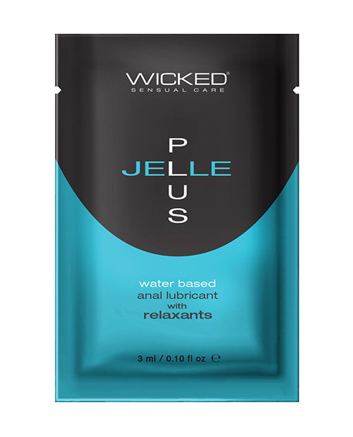 Wicked Sensual Care Jelle Water Based Anal Lubricant with Relaxants - .