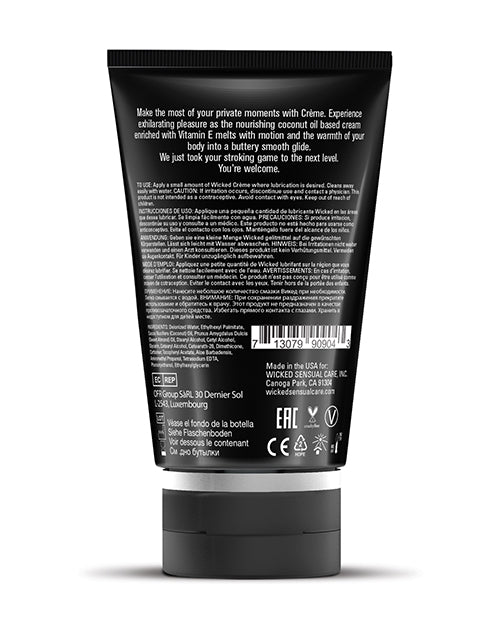 Wicked Sensual Care Creme Stroking and Massage Cream