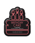 Wicked Sensual Care Water Based Lubricant - . Birthday Cake