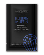 Wicked Sensual Care Water Based Lubricant - . Blueberry Muffin