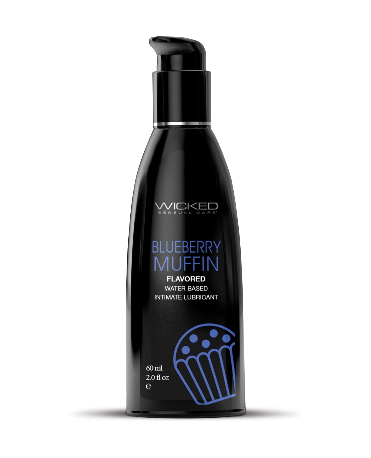 Wicked Sensual Care Water Based Lubricant - Blueberry Muffin
