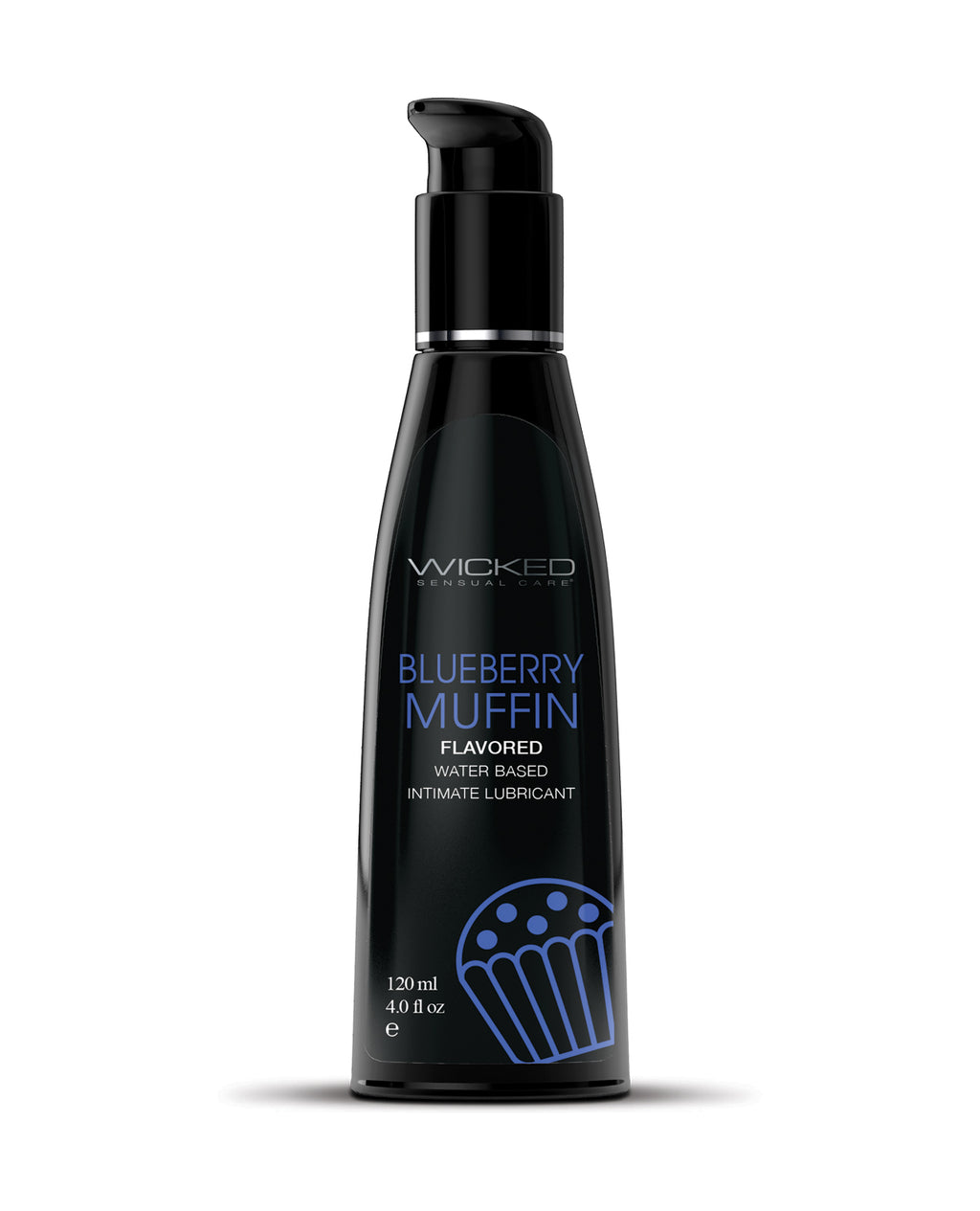Wicked Sensual Care Water Based Lubricant - Blueberry Muffin