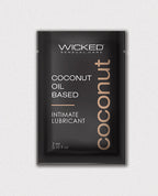 Wicked Sensual Care Coconut Oil Based Lube - .