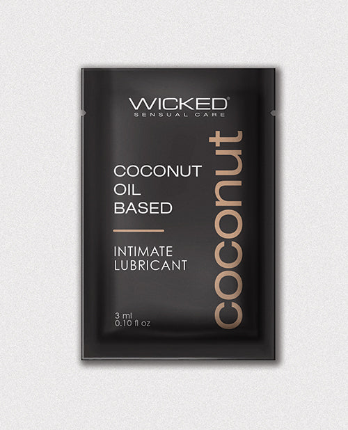 Wicked Sensual Care Coconut Oil Based Lube - .