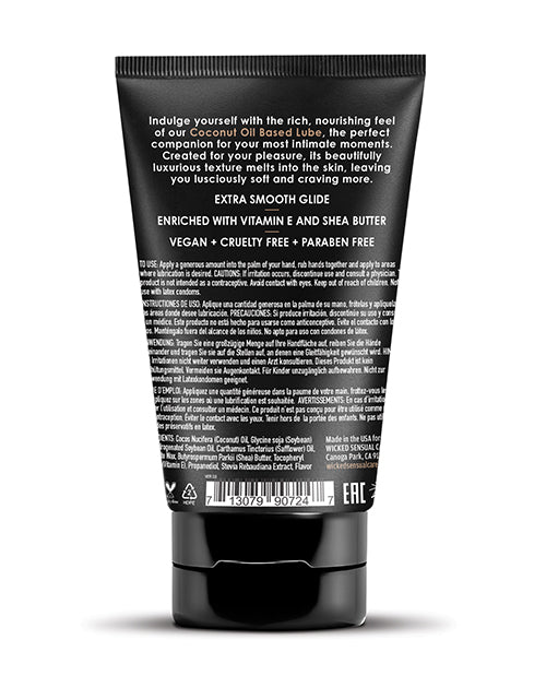 Wicked Sensual Care Coconut Oil Based Lube
