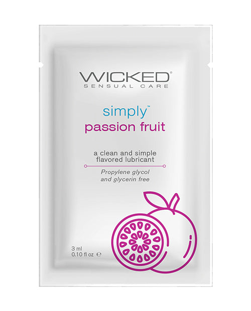 Wicked Sensual Care Simply Water Based Lubricant - . Passion Fruit