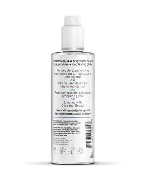 Wicked Sensual Care Simply Timeless Aqua Water Based Lubricant