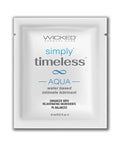 Wicked Sensual Care Simply Timeless Aqua Water Based Lubricant - .