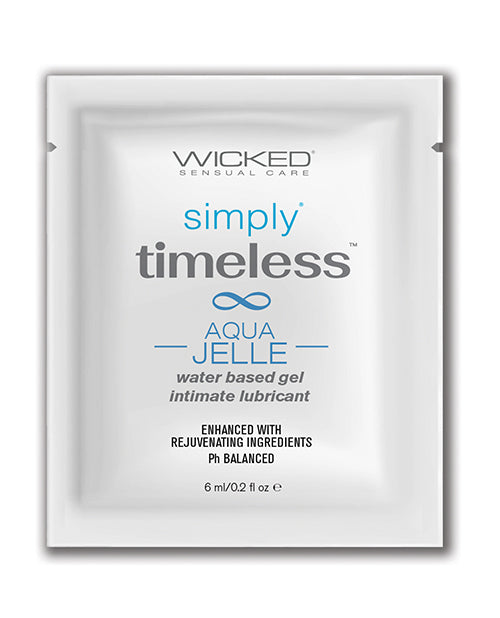 Wicked Sensual Care Simply Timeless Jelle Water Based Lubricant - .