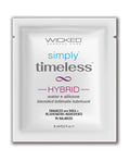 Wicked Sensual Care Simply Timeless Hybrid Water & Silicone Lubricant - .