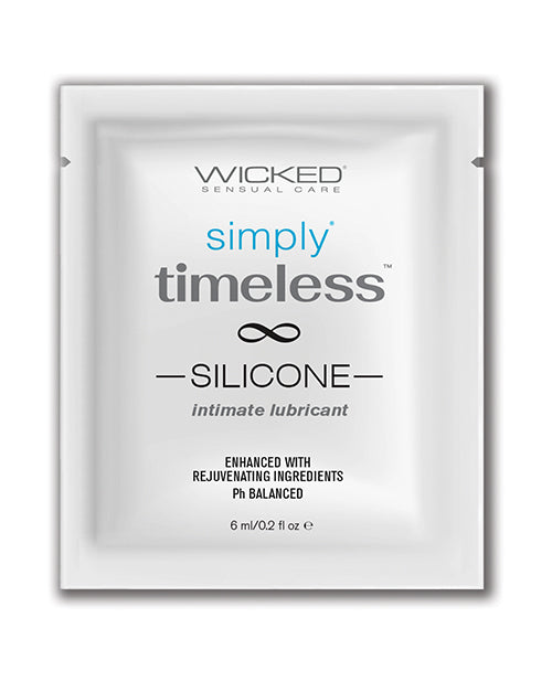 Wicked Sensual Care Simply Timeless Silicone Lubricant - .