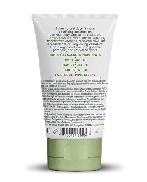 Wicked Sensual Care Simply Natural