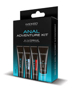 Wicked Sensual Care Anal Adventure Kit - Bottles
