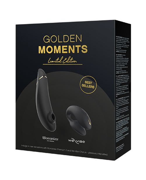 We - Vibe Chorus / Womanizer Premium 2 Golden Moments Collection 2023 - Black/Gold
