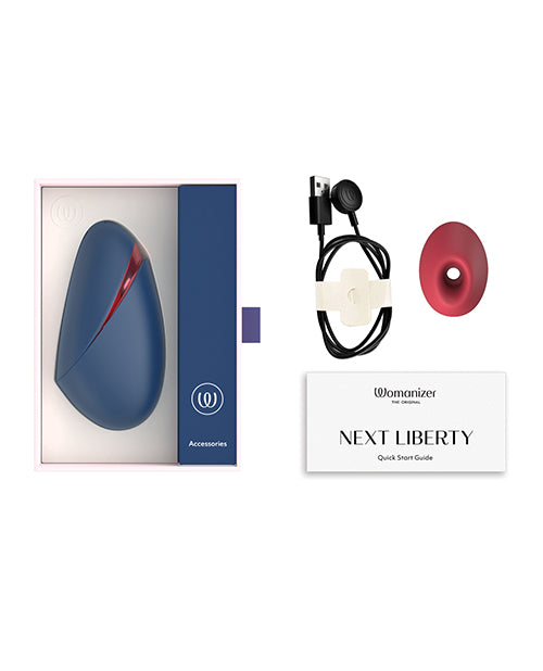 Womanizer Next Liberty - Blue/Red