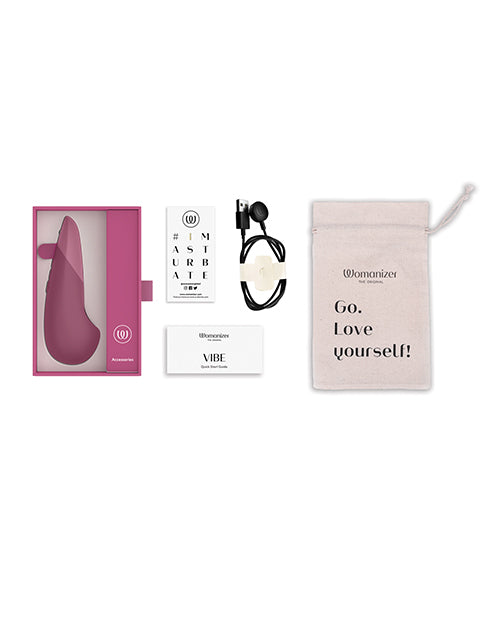 Womanizer Vibe Silent Stimulator - Dusky Pink
