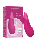 Womanizer Enhance 1 Pleasure Air & Vibrations - Vibrant Pink