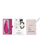 Womanizer Enhance 1 Pleasure Air & Vibrations - Vibrant Pink