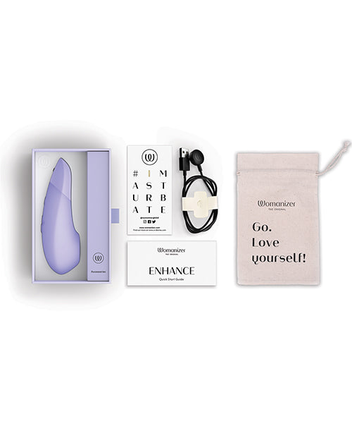 Womanizer Enhance 1 Pleasure Air & Vibrations - Lilac