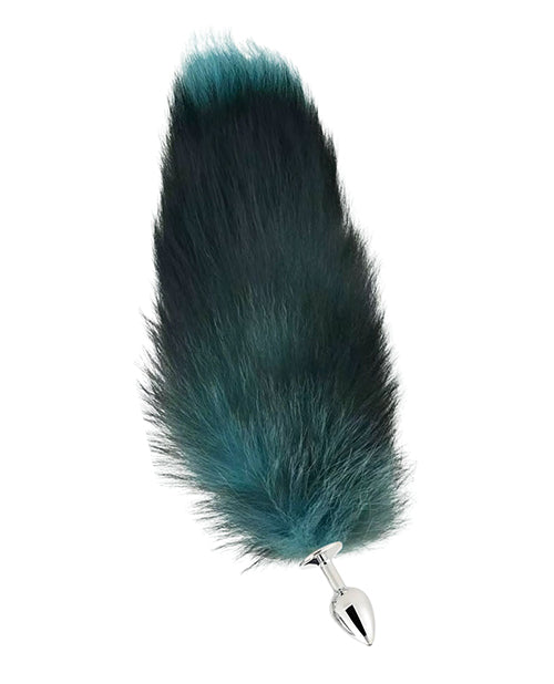 Fox Tail Plug - Teal
