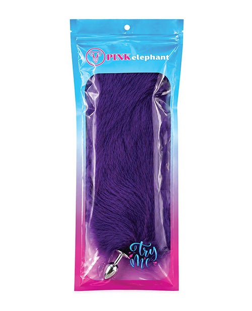 Fox Tail Plug - Bright Purple