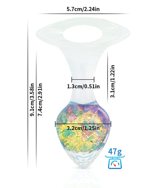 Luxe Prism Plug - Rainbow