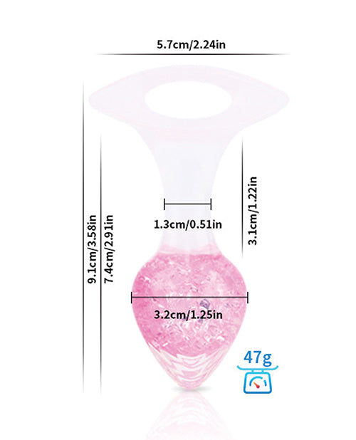 Luxe Prism Plug - Light Pink