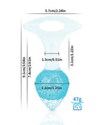 Luxe Prism Plug - Blue