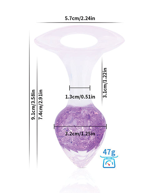 Luxe Prism Plug - Light Purple