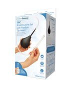 AquaClean 4 pc Anal Douche Set w/Flexible Tip Head