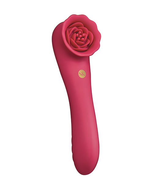 Secret Kisses Rosegasm Rose Quake Dual Ended Tapping Vibe