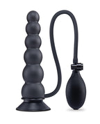 Size Up Silicone Ripple Inflatable Butt Plug