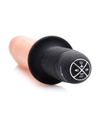 Master Series Onslaught 13 Mode Vibrating Dildo Thruster - Light