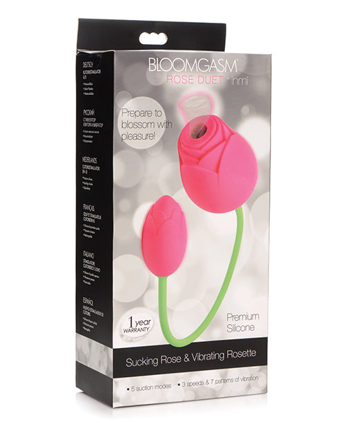 Inmi Bloomgasm Suction Rose Duet - Pink
