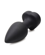 Booty Sparks 28X Silicone Vibrating Red Heart Anal Plug w/Remote