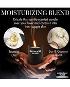 Bedroom Bliss Lover' Massage Candle - Vanilla