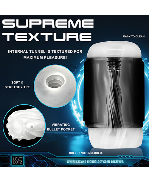 The Milker Mega - Pod Sucking Masturbator - Black/Clear