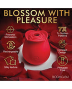 Bloomgasm The Perfect Rose Clitoral Stimulator - Red