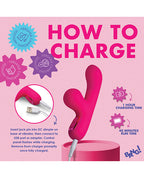 Bang! 10X G - Spot Rabbit Vibrator w/Suction - Pink