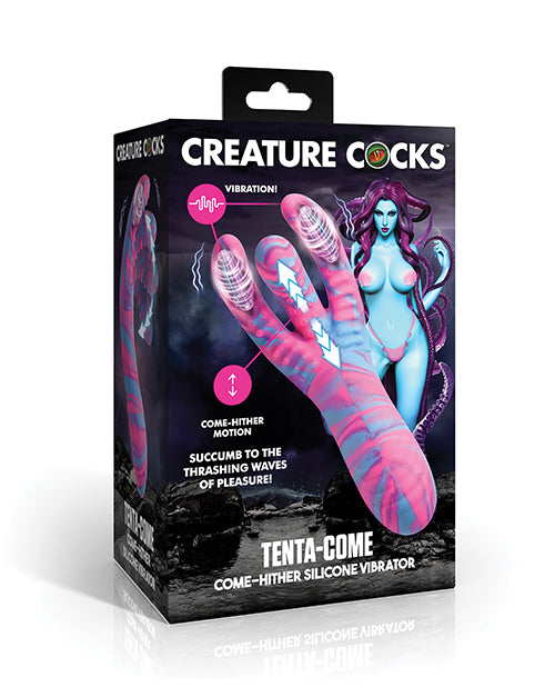 Creature Cocks Tenta - Come Come - Hither Tentacle Silicone Vibrator