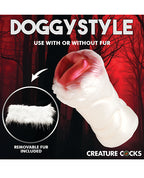 Creature Cocks Snow She - Wolf Silicone Stroker