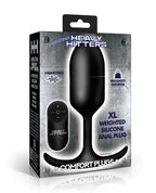 Heavy Hitters - Vibrating Weighted Silicone Anal Plug