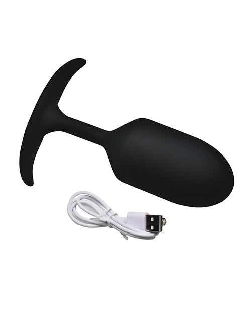 Heavy Hitters - Vibrating Weighted Silicone Anal Plug