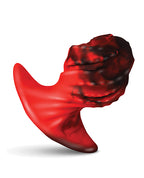 Creature Cocks Dragonspawn Silicone Butt Plug - Black/Red