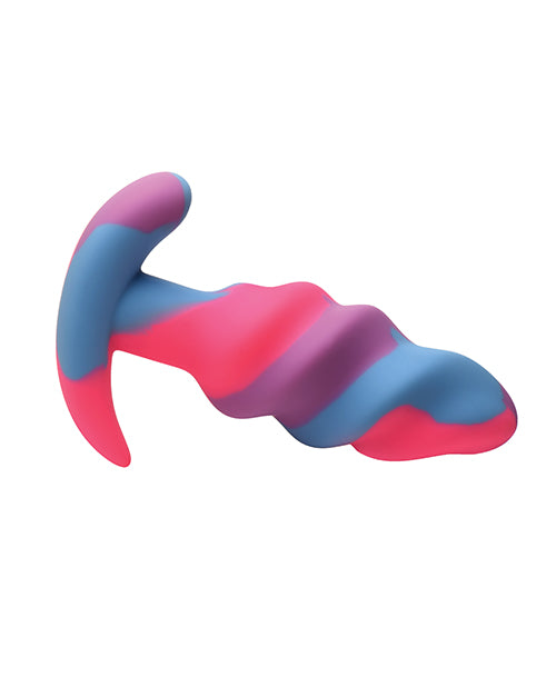 Creature Cocks - Unicorn Swirl Silicone Butt Plug