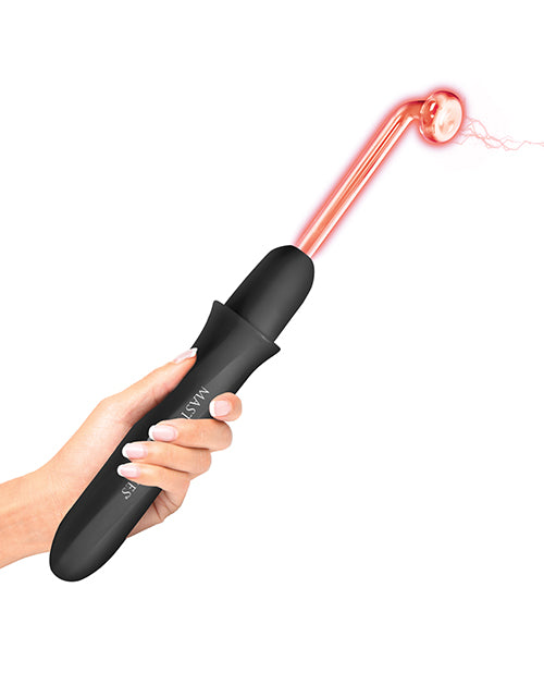 Master Series Elektra Rechargeable Violet Wand - Black