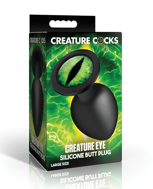 Creature Eye Green Eye Silicone Butt Plug