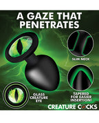 Creature Eye Green Eye Silicone Butt Plug