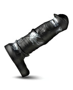 Creature Cocks Stallion 1.5" Silicone Penis Extension - Black/Silver