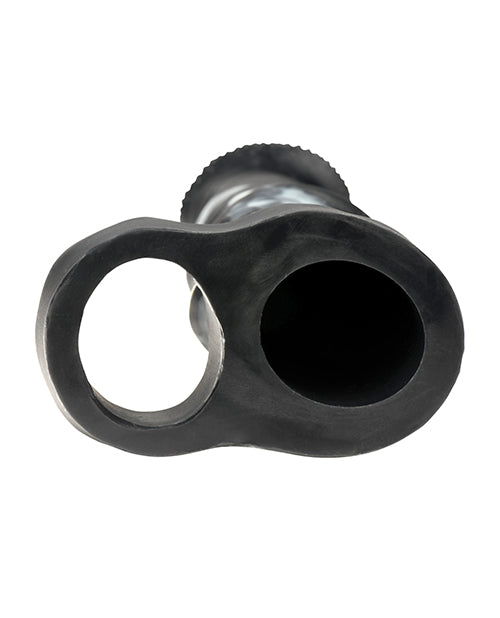 Creature Cocks Stallion 1.5" Silicone Penis Extension - Black/Silver